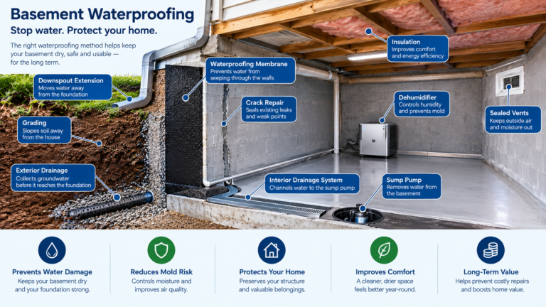 Basement Waterproofing: Cost, Methods & 2026 Guide