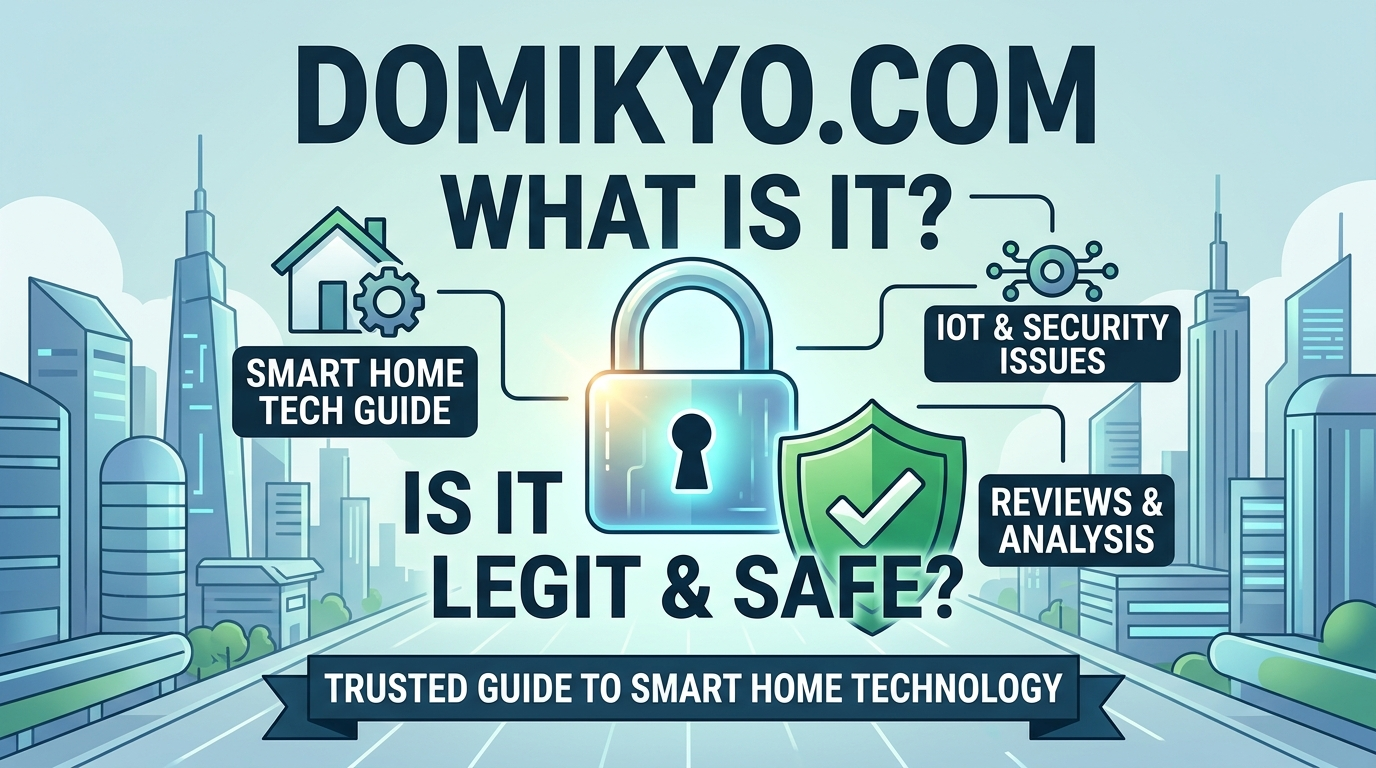 Domikyo.com review showing smart home and IoT website verification