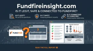 Fundfireinsight.com review showing website and FundFire verification