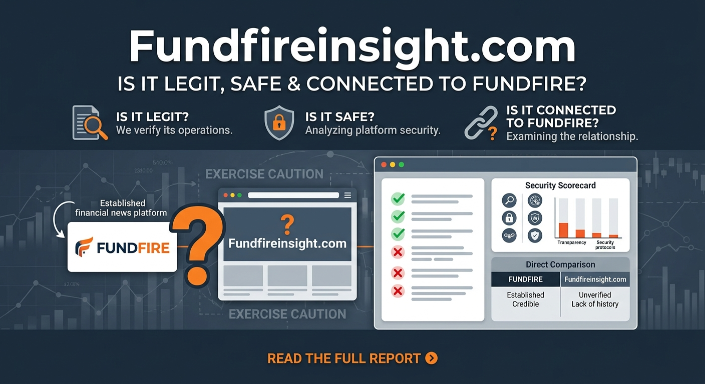 Fundfireinsight.com review showing website and FundFire verification