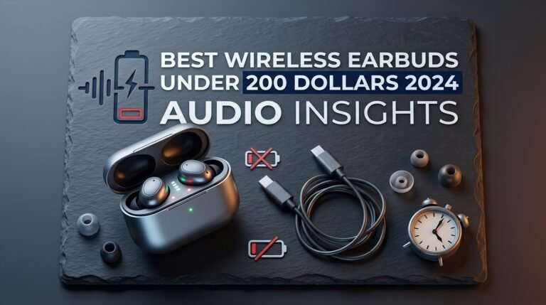 Best Wireless Earbuds Under 200 Dollars 2024 and the Battery Life Trap
