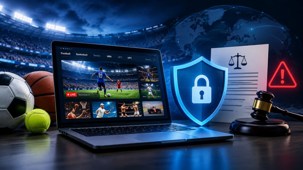 Is TotalSportek safe or legal in 2026? Sports streaming security risks and legal concerns.